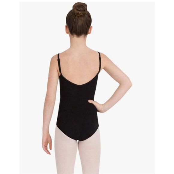 NEW Capezio Big Girls' Classics Camisole Leotard with Adjustable Straps L - Picture 2 of 5